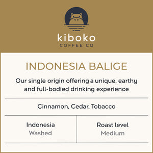 Indonesia Balige Coffee