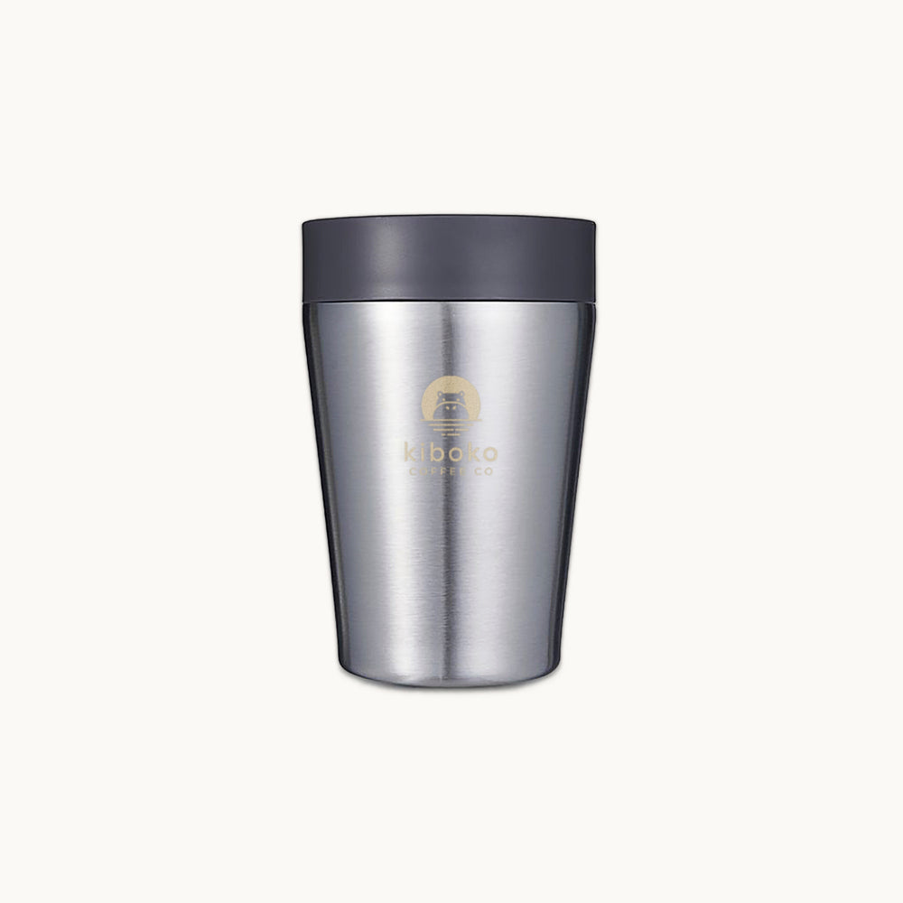 Circular Stainless Steel Kiboko Coffee Mug 8oz (227ml)